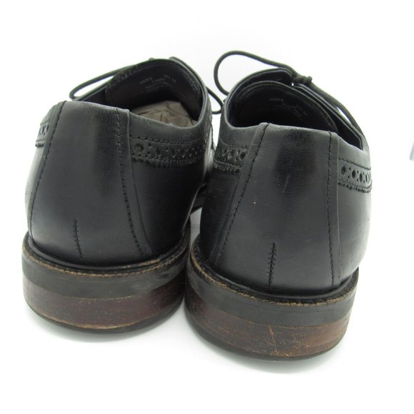 Cole Haan Men Size 10.5 Buckland Cap Toe Oxford Leather Black Dress Shoes C28881 main image 5